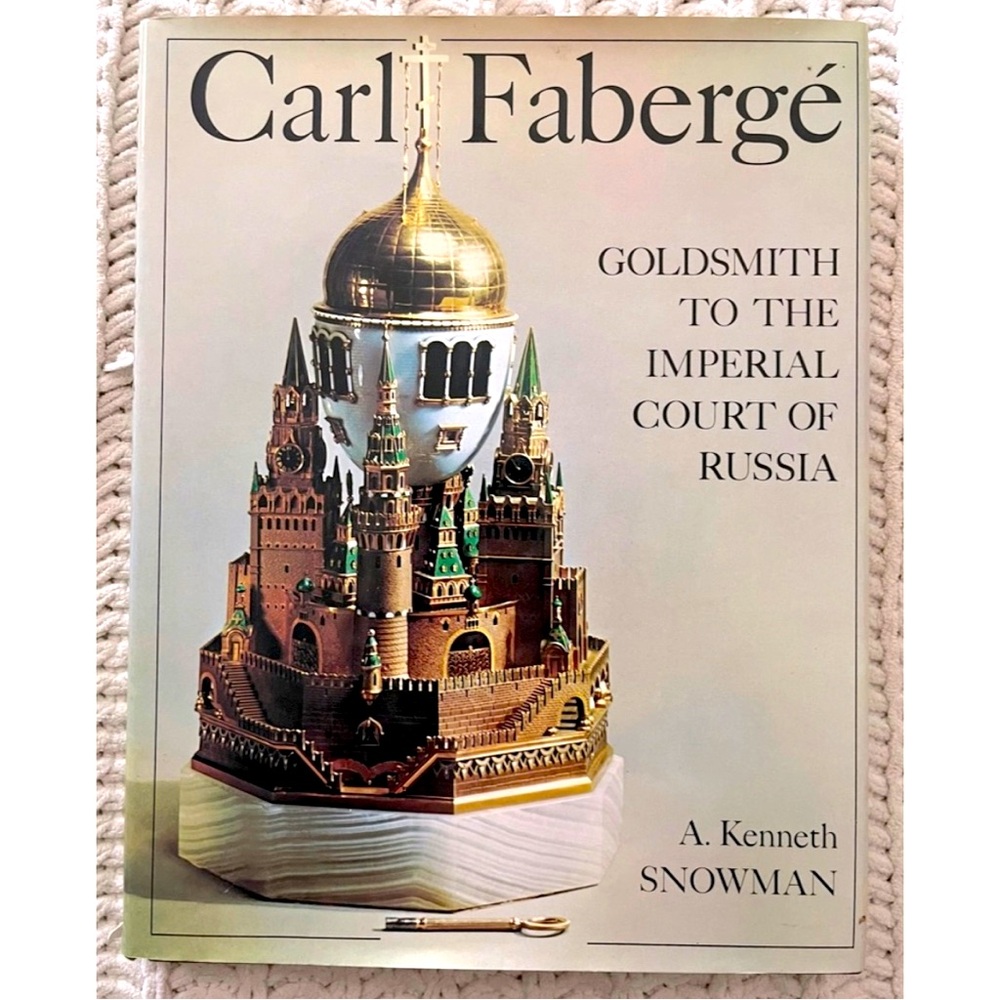 🪺🕰️Carl Faberge: Goldsmith to the Imperial Court of Russia Hardback Color Book - Picture 1 of 16